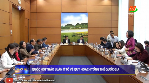 Quốc hội thảo luận ở tổ về Quy hoạch tổng thể Quốc gia