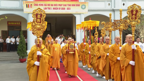 Đại hội đại biểu Phật gi&aacute;o Việt Nam tỉnh Ninh B&igrave;nh lần thứ nhất, nhiệm kỳ 2026-2031