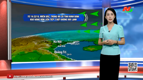 Dự b&aacute;o thời tiết khu vực tỉnh Ninh B&igrave;nh đ&ecirc;m 16, ng&agrave;y 17/10/2025