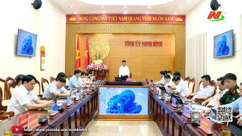 Hội nghị Ban Thường vụ Tỉnh ủy - 29/9/2026