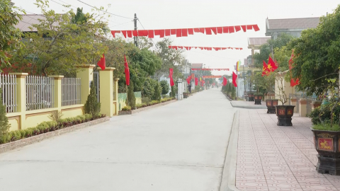 Kh&aacute;nh Mậu n&acirc;ng cao chất lượng ti&ecirc;u ch&iacute; đường giao th&ocirc;ng