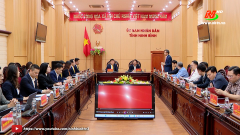 UBND tỉnh l&agrave;m việc với LPBank v&agrave; Tập đo&agrave;n Th&aacute;i Group