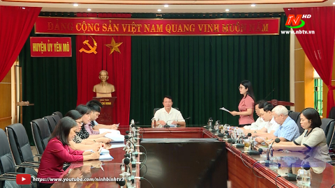 Tăng cường d&acirc;n vận x&acirc;y dựng huyện n&ocirc;ng th&ocirc;n mới n&acirc;ng cao ở Y&ecirc;n M&ocirc;