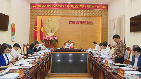 Hội nghị Ban Thường vụ Tỉnh ủy ng&agrave;y 28/03/2024
