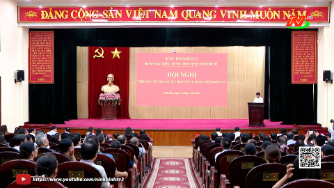 Đo&agrave;n Đại biểu Quốc hội tiếp x&uacute;c cử tri sau kỳ họp thứ 9, Quốc hội kh&oacute;a XV