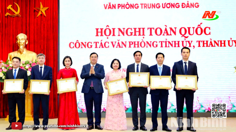 Hội nghị to&agrave;n quốc c&ocirc;ng t&aacute;c Văn ph&ograve;ng tỉnh ủy, th&agrave;nh ủy năm 2025