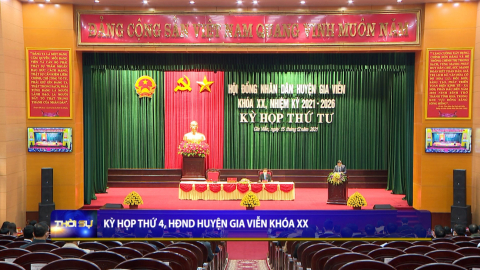 Kỳ họp thứ 4, HĐND huyện Gia Viễn kh&oacute;a XX
