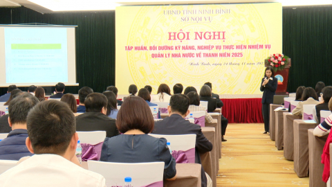 Tập huấn, bồi dưỡng kỹ năng, nghiệp vụ thực hện nhiệm vụ quản l&yacute; nh&agrave; nước về Thanh ni&ecirc;n