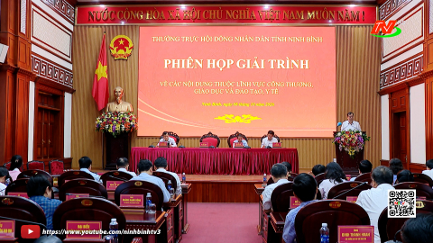  Phi&ecirc;n họp giải tr&igrave;nh về lĩnh vực c&ocirc;ng thương, gi&aacute;o dục v&agrave; đ&agrave;o tạo, y tế