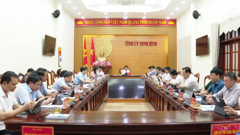 Hội nghị Ban Thường vụ Tỉnh ủy - 20/5/2026