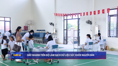 Đẩy nhanh tiến độ l&agrave;m sạch dữ liệu sức khỏe người d&acirc;n