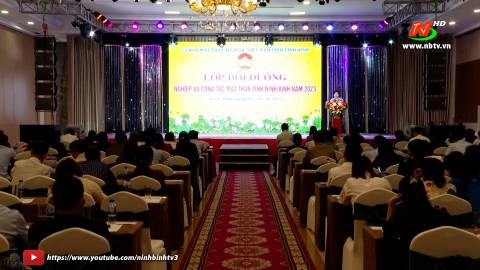 Bồi dưỡng nghiệp vụ c&ocirc;ng t&aacute;c mặt trận năm 2023