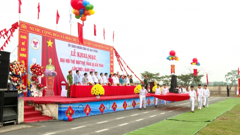 Đại hội Thể dục thể thao x&atilde; Gia Trấn lần thứ I, năm 2026