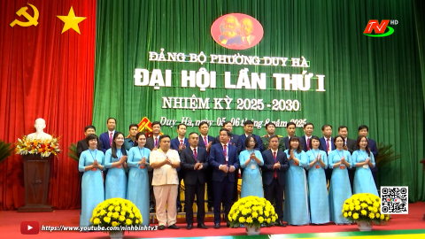 Đại hội đại biểu Đảng bộ phường Duy H&agrave; lần thứ I, nhiệm kỳ 2025 - 2030