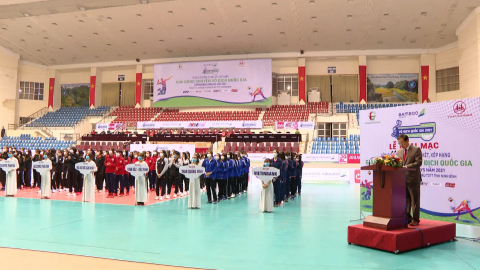 Khai mạc v&ograve;ng II giải b&oacute;ng chuyền v&ocirc; địch quốc gia.