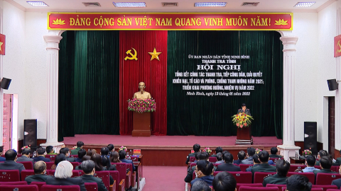 Thanh tra tỉnh triển khai nhiệm vụ năm 2022