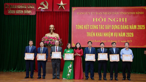 Đảng ủy UBND tỉnh triển khai nhiệm vụ trọng t&acirc;m năm 2026
