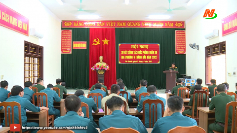 Y&ecirc;n Kh&aacute;nh sơ kết c&ocirc;ng t&aacute;c Qu&acirc;n sự, Quốc ph&ograve;ng địa phương 6 th&aacute;ng đầu năm 2022