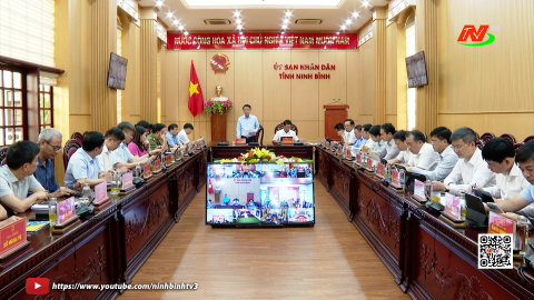 UBND tỉnh họp phi&ecirc;n thường kỳ th&aacute;ng 9.2026
