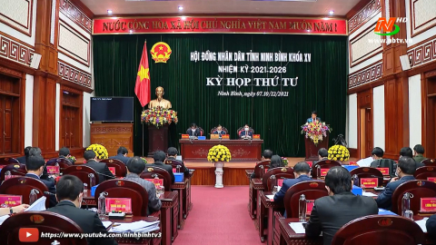B&aacute;o c&aacute;o v&agrave; c&aacute;c tờ tr&igrave;nh tại kỳ họp thứ 4 HĐND tỉnh kh&oacute;a XV