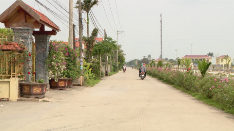 Người d&acirc;n Kh&aacute;nh Thủy h&agrave;i l&ograve;ng trong x&acirc;y dựng n&ocirc;ng th&ocirc;n mới n&acirc;ng cao