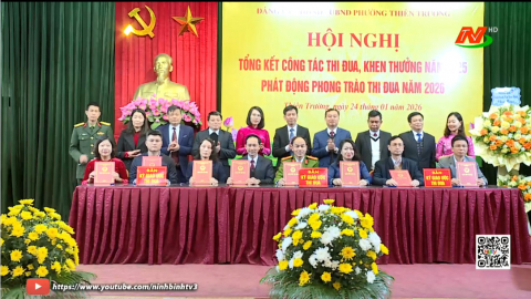 Phường Thi&ecirc;n Trường ph&aacute;t động phong tr&agrave;o thi đua năm 2026