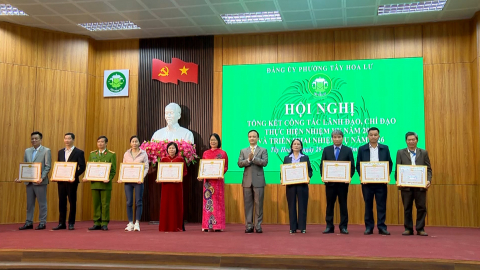 Đảng ủy phường T&acirc;y Hoa Lư tổng kết c&ocirc;ng t&aacute;c năm 2025