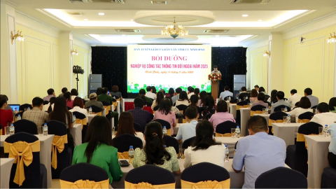 Bồi dưỡng nghiệp vụ c&ocirc;ng t&aacute;c th&ocirc;ng tin đối ngoại năm 2025