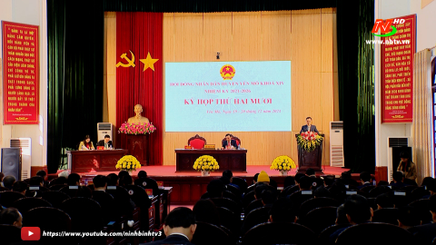 Khai mạc Kỳ họp thứ 20, HĐND huyện Y&ecirc;n M&ocirc; kho&aacute; XIV