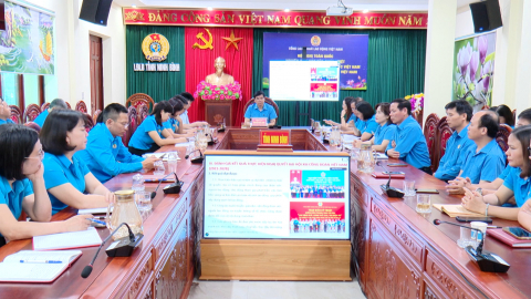 Qu&aacute;n triệt, học tập Nghị quyết Đại hội MTTQ Việt Nam, Đại hội C&ocirc;ng đo&agrave;n Việt Nam