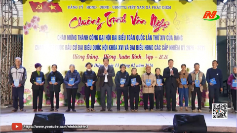 Chương tr&igrave;nh văn nghệ mừng Đảng, mừng xu&acirc;n