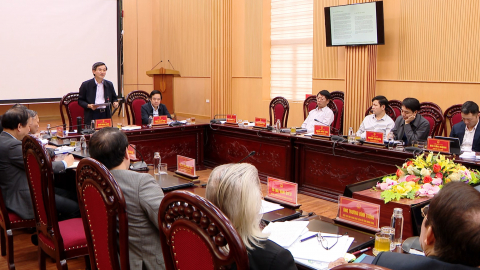 Hội nghị nghe b&aacute;o c&aacute;o phương &aacute;n tổng thể về đồ &aacute;n Quy hoạch Cố đ&ocirc; Hoa Lư