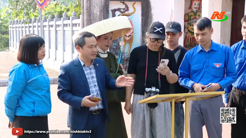 Tuổi trẻ Ninh B&igrave;nh thi đua ch&agrave;o mừng Đại hội XIV của Đảng