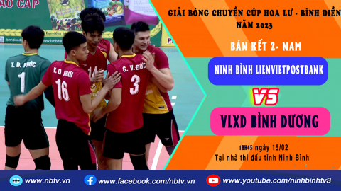 B&aacute;n kết 2 Nam: NINH B&Igrave;NH LIENVIETPOSTBANK - VLXD B&Igrave;NH DƯƠNG