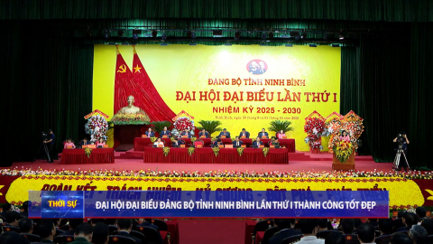 Đại hội đại biểu Đảng bộ tỉnh Ninh B&igrave;nh lần thứ I, nhiệm kỳ 2025 - 2030 th&agrave;nh c&ocirc;ng tốt đẹp