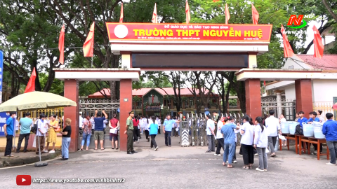 Th&agrave;nh phố Tam Điệp đảm bảo an ninh, an to&agrave;n kỳ thi tuyển sinh v&agrave;o lớp 10 THPT