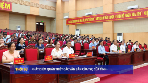 Ph&aacute;t Diệm qu&aacute;n triệt c&aacute;c văn bản của Trung ương, của tỉnh 