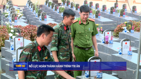 Nỗ lực ho&agrave;n th&agrave;nh h&agrave;nh tr&igrave;nh tri &acirc;n