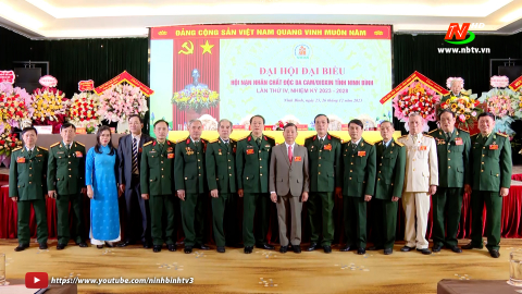 Đại hội đại biểu Hội Nạn nh&acirc;n chất độc da cam/dioxin tỉnh Ninh B&igrave;nh lần thứ IV