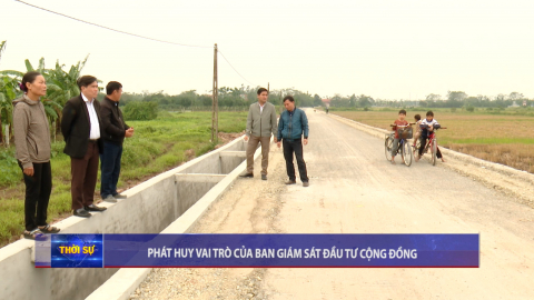 Ph&aacute;t huy vai tr&ograve; của ban gi&aacute;m s&aacute;t đầu tư cộng đồng