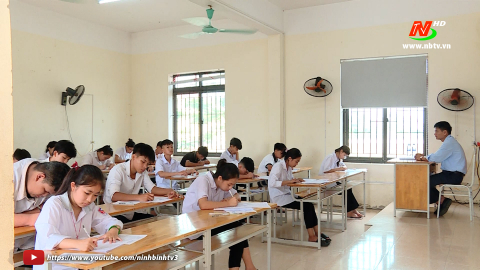 Ng&agrave;y đầu của Kỳ thi tuyển sinh lớp 10 diễn ra an to&agrave;n, nghi&ecirc;m t&uacute;c