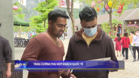 Tăng cường thu h&uacute;t kh&aacute;ch quốc tế