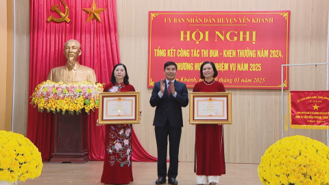 Y&ecirc;n Kh&aacute;nh triển khai c&ocirc;ng t&aacute;c thi đua, khen thưởng năm 2025