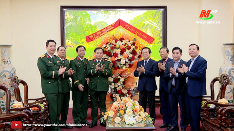Đồng ch&iacute; Chủ tịch UBND tỉnh thăm, ch&uacute;c mừng một số đơn vị Qu&acirc;n đội nh&acirc;n kỷ niệm 80 năm Ng&agrave;y th&agrave;nh lập Qu&acirc;n đội nh&acirc;n d&acirc;n Việt Nam