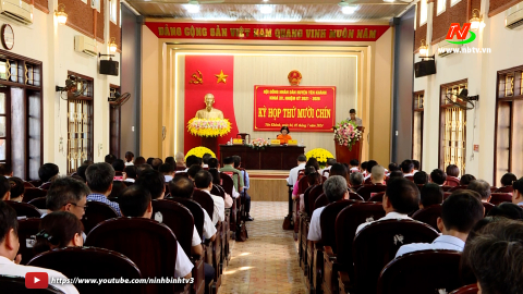 Kỳ họp thứ 19, HĐND huyện Y&ecirc;n Kh&aacute;nh kh&oacute;a XV