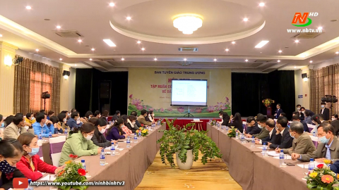Tập huấn c&ocirc;ng t&aacute;c tuy&ecirc;n truyền về D&acirc;n tộc, T&ocirc;n gi&aacute;o