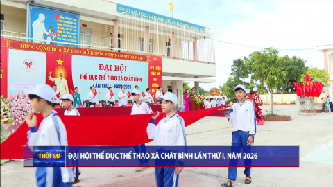 Đại hội Thể dục thể thao x&atilde; Chất B&igrave;nh lần thứ I, năm 2026
