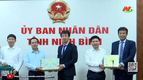 L&atilde;nh đạo tỉnh l&agrave;m việc với doanh nghiệp Nhật Bản