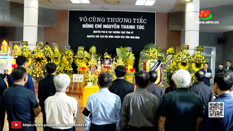 Tổ chức trọng thể Lễ truy điệu v&agrave; Lễ an t&aacute;ng đồng ch&iacute; Nguyễn Thanh T&uacute;c