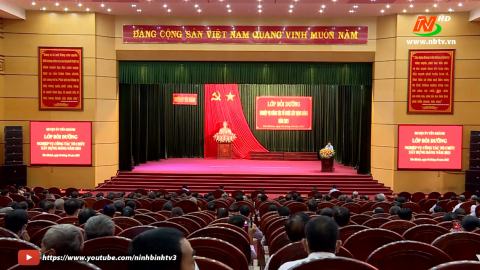 Huyện ủy Y&ecirc;n Kh&aacute;nh tổ chức lớp bồi dưỡng nghiệp vụ c&ocirc;ng t&aacute;c tổ chức x&acirc;y dựng Đảng năm 2021